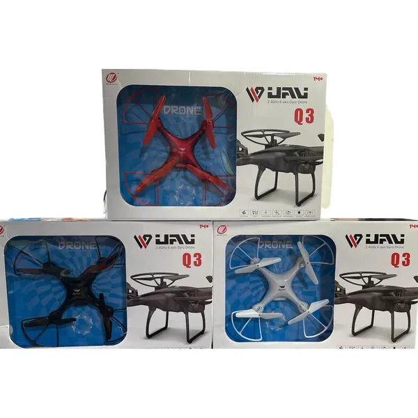 UAV 2.4 GHz 6-Axis Gyro Toy Drone Q3