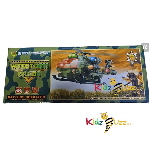 WindStorm Falcon Helicopter Toy For Kids