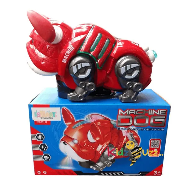 Machine Dog Light & Music Toy For Kids