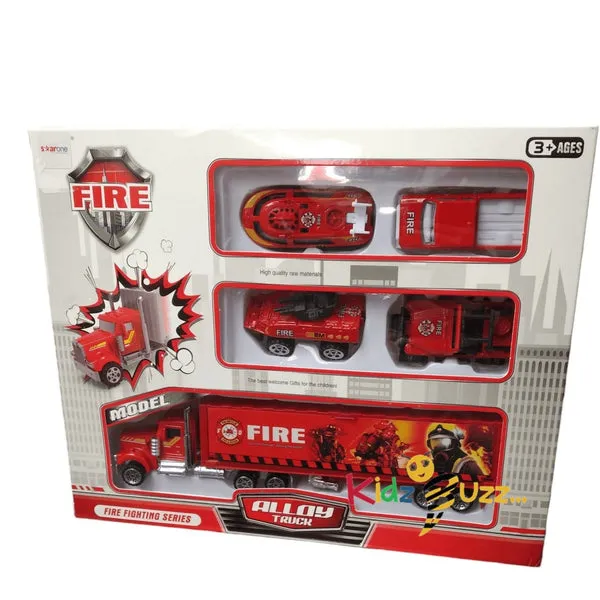 Fire fighting Alloy Truck Toys For Kids
