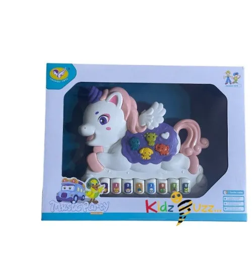 Musical Party Unicorn Piano Toy For Kids