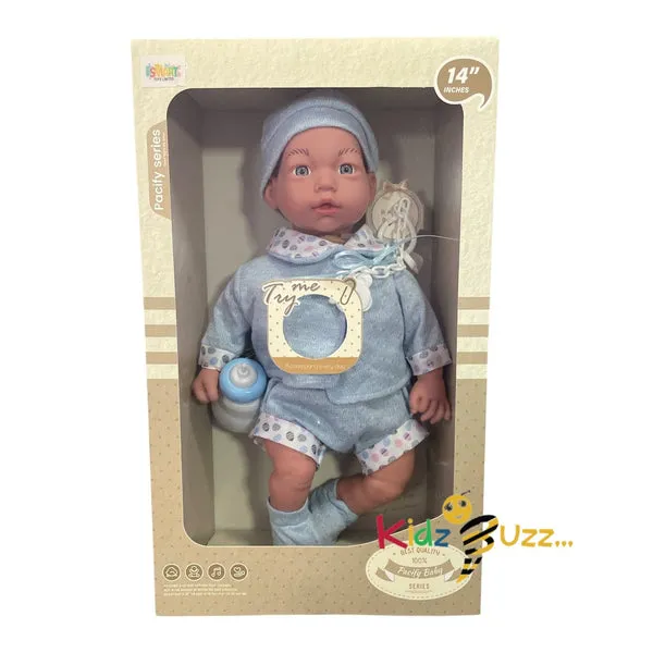 14" Pacify Realistic Baby Doll- Pretend Play Toy