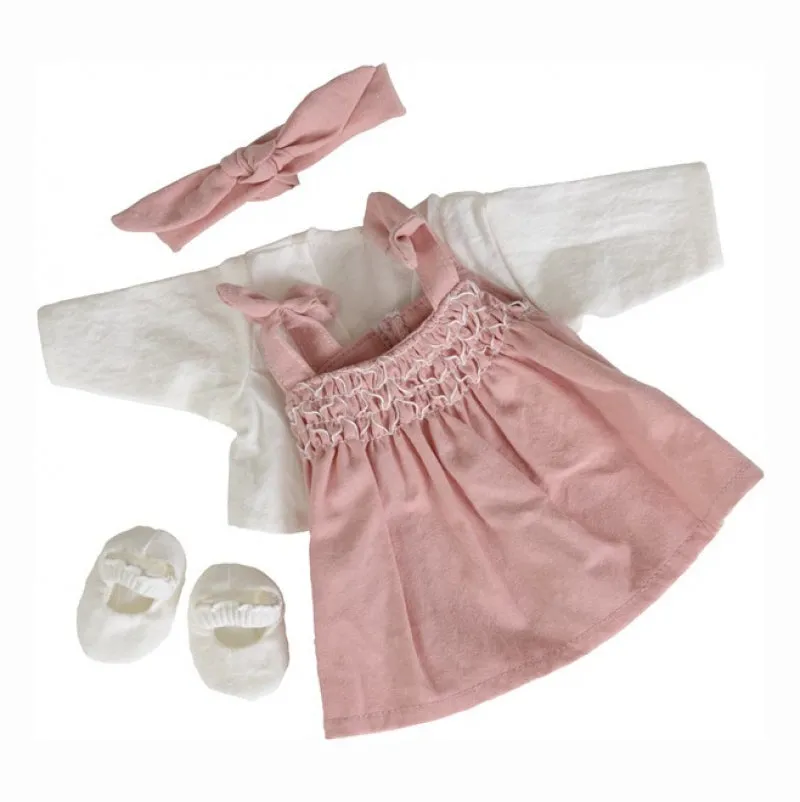 Pink Smock - Clothes For Dolls