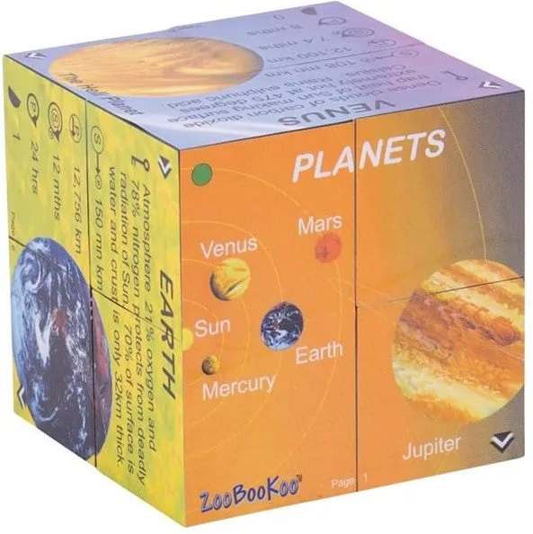 Planets Cube - Solar System Statistics