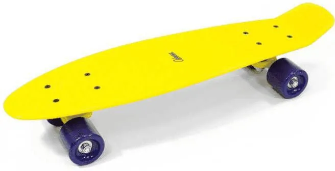 Skateboard Ozbozz 22-inch Fishboard – Fun, Flashy, and Ready to Roll!