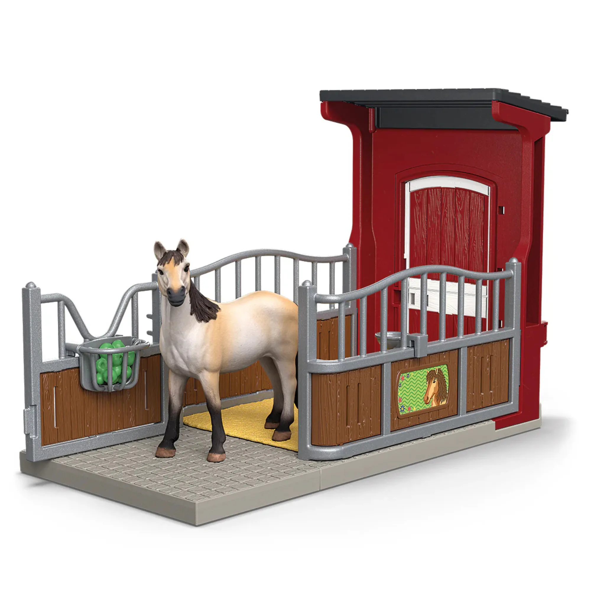 Schleich Ponybox with Mustang Mare