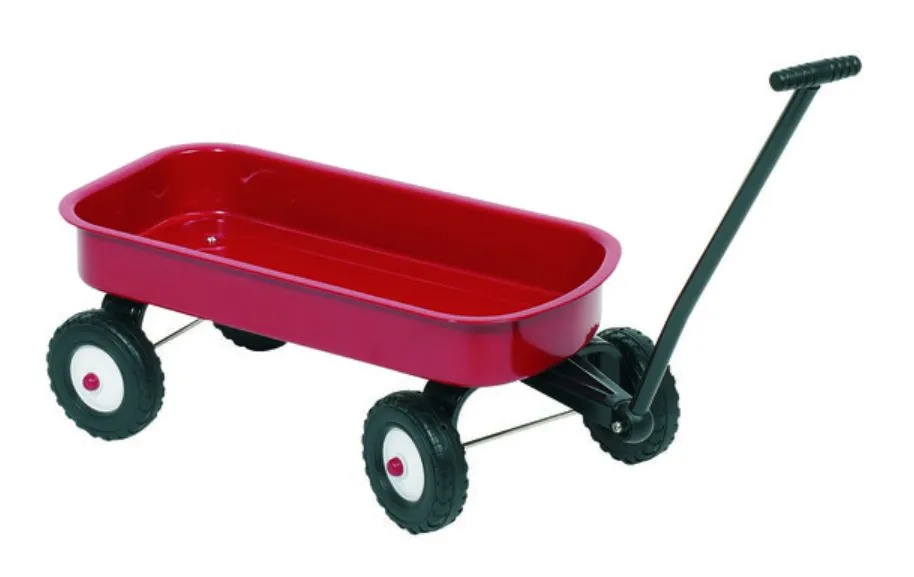 Pull Along Cart - Red