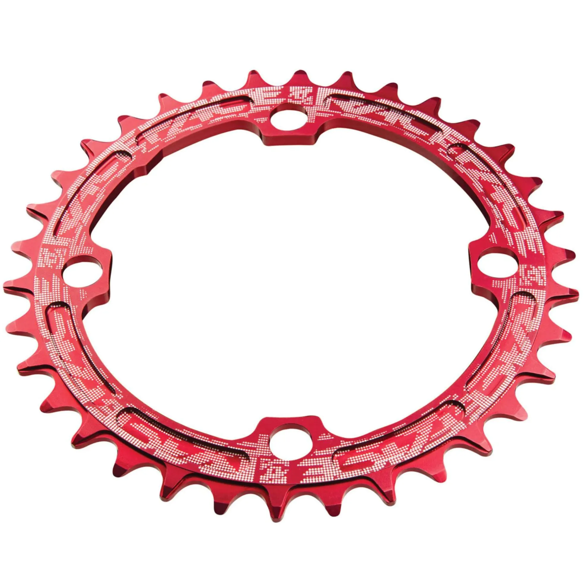 Race Face Single Narrow Wide 104x32 Chain Ring - Red