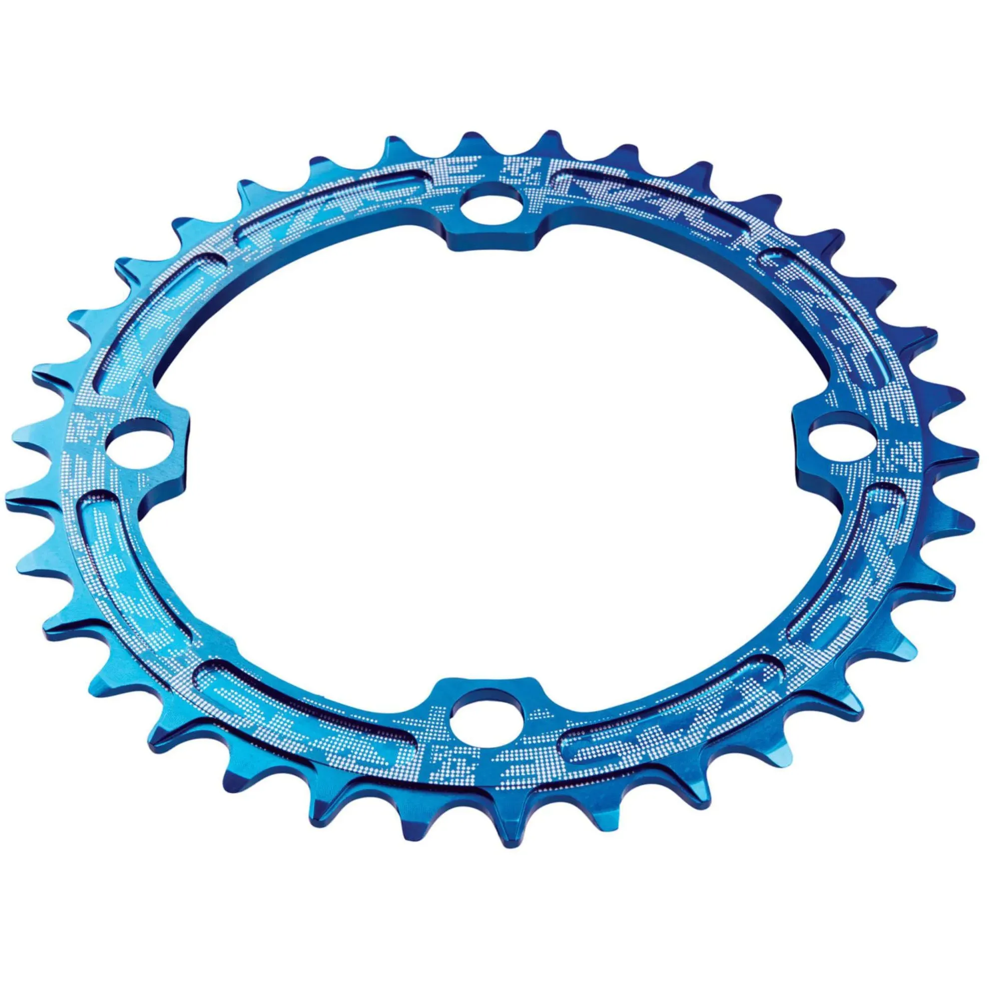 Race Face Single Narrow Wide 104x34 Chain Ring - Blue