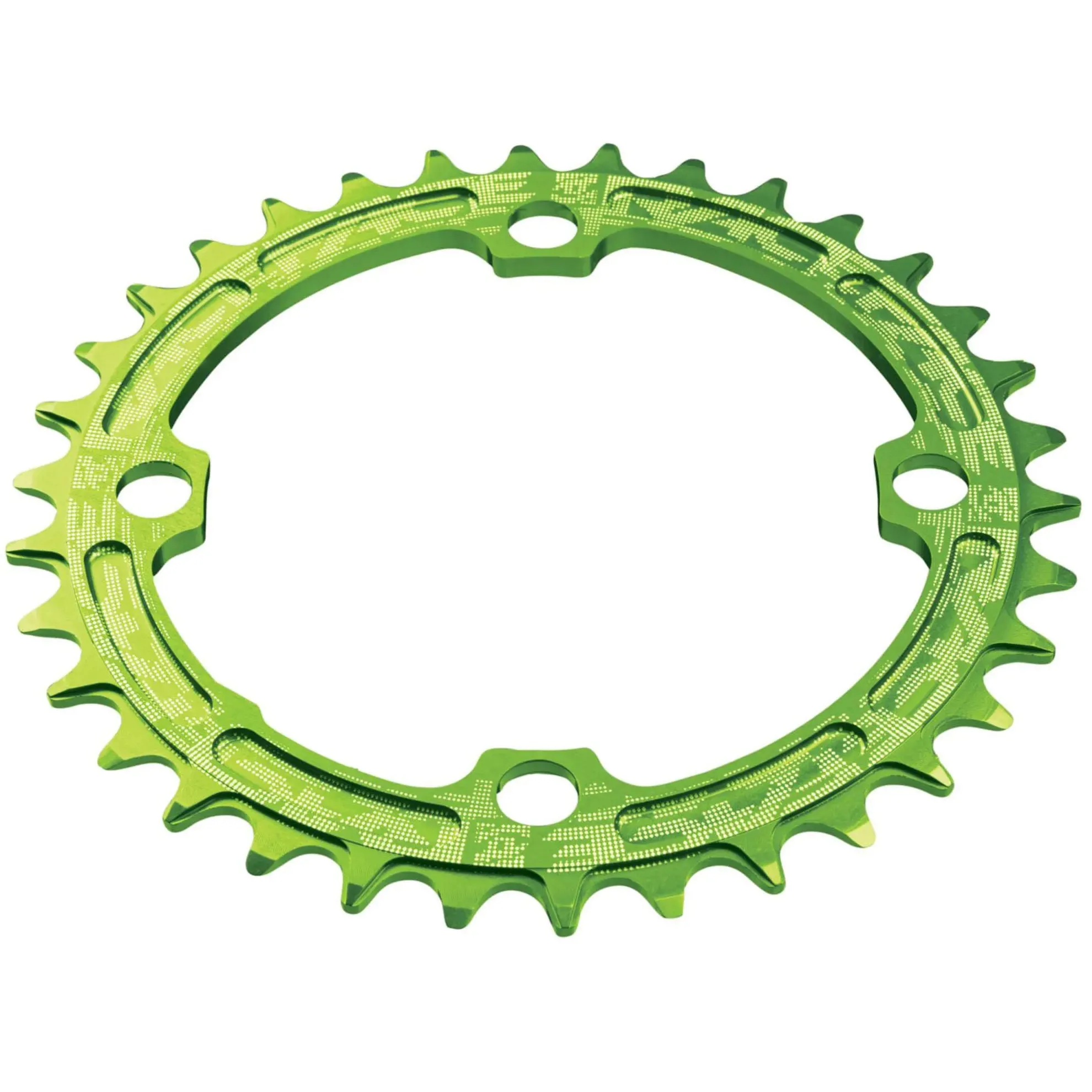 Race Face Single Narrow Wide 104x34 Chain Ring - Green