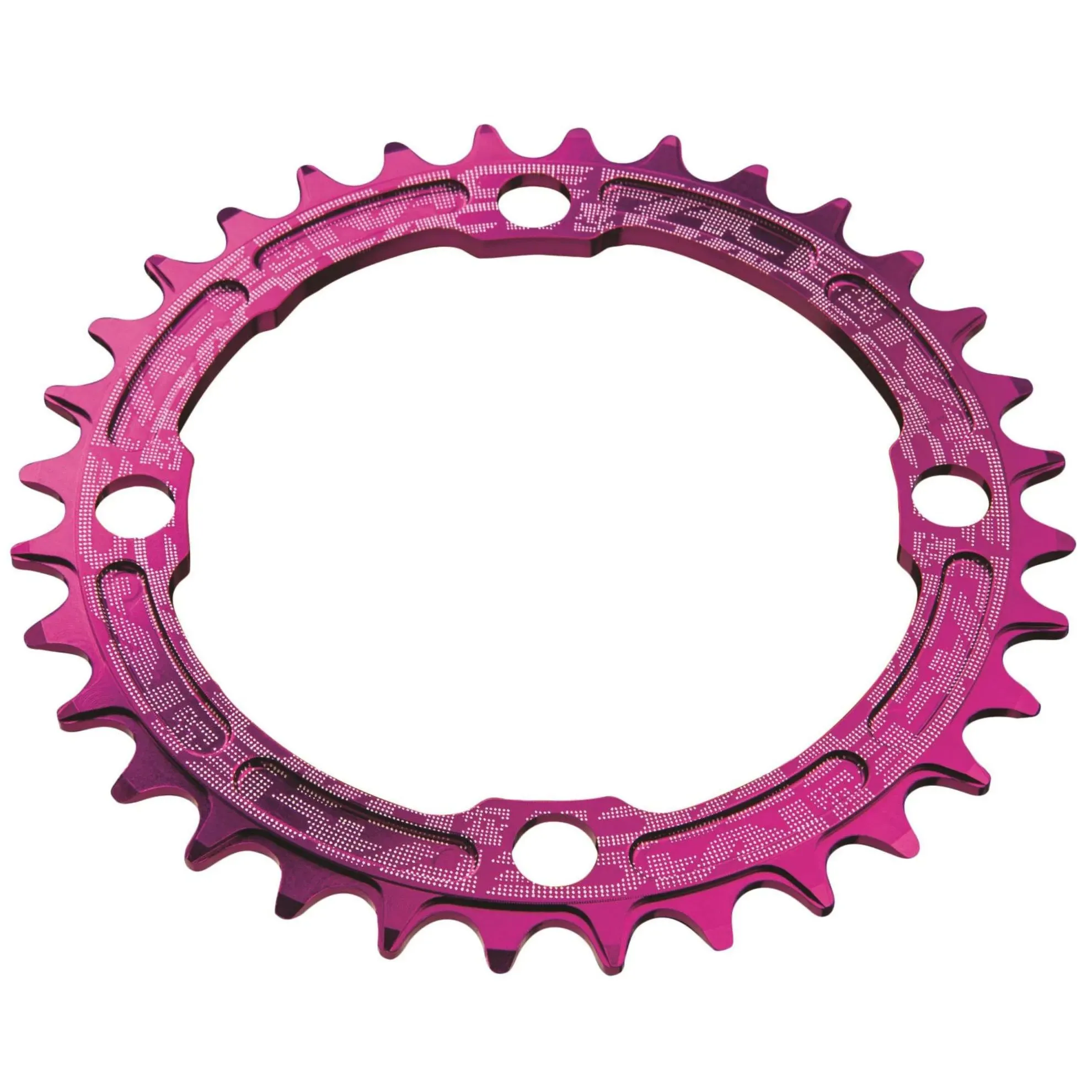 Race Face Single Narrow Wide 104x34 Chain Ring - Purple
