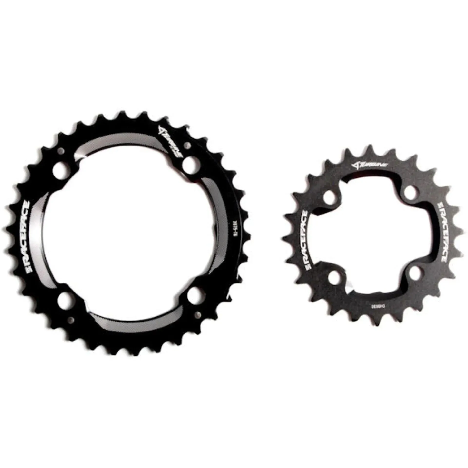 Race Face Turbine 11 Speed 4 Bolt 24/34T 104/64 Chain Ring Set - Black