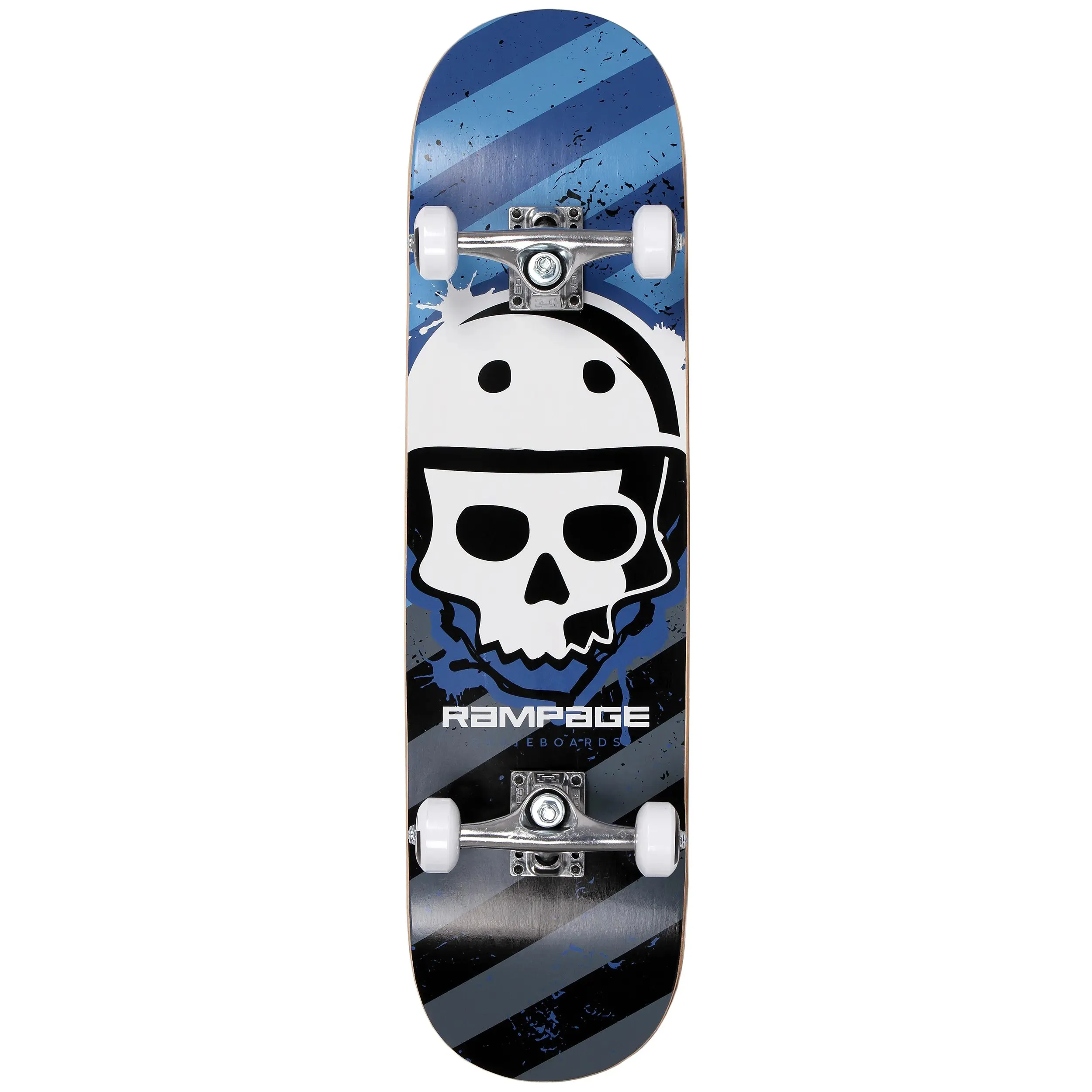 Rampage Bonehead Complete Skateboard 7.75'' - Blue