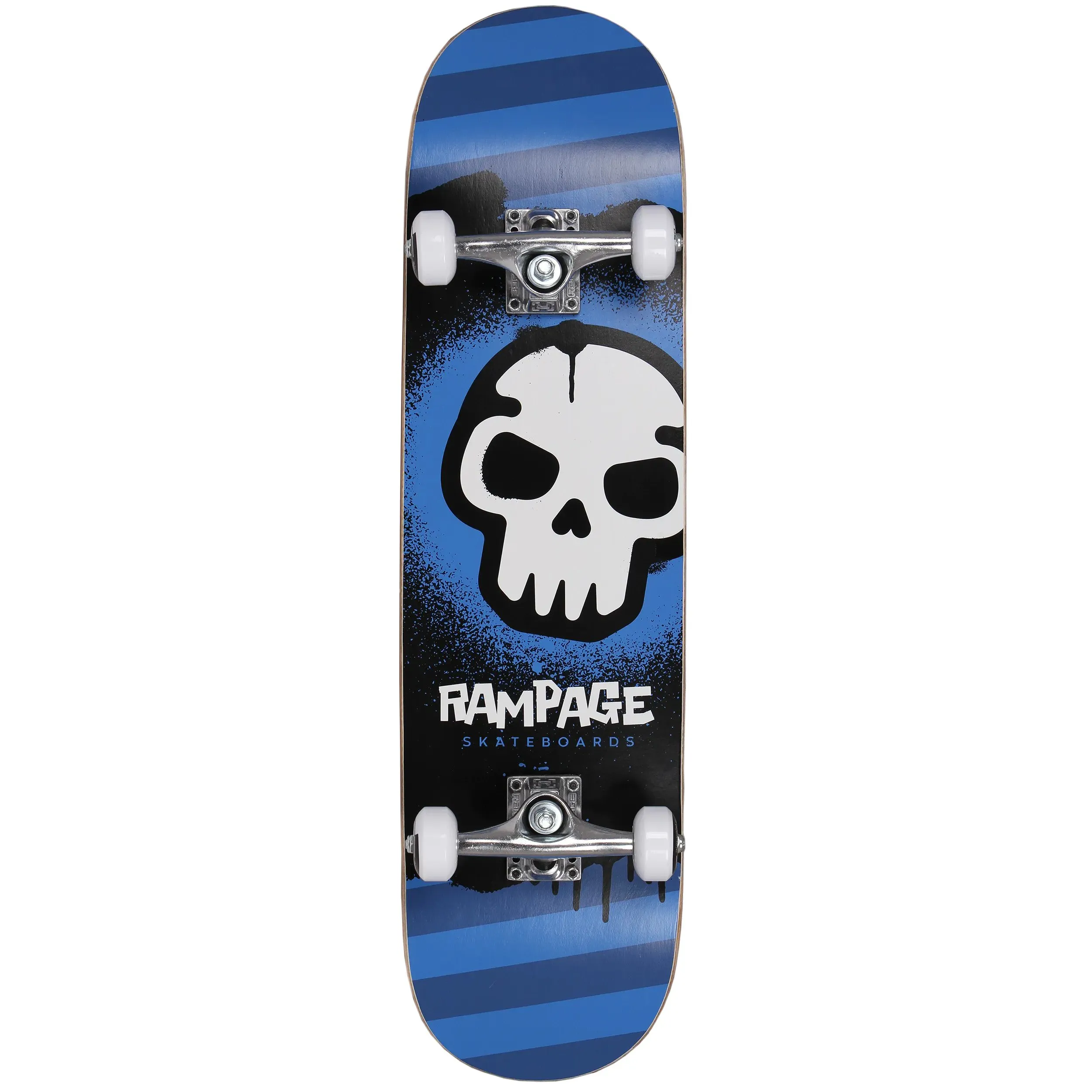 Rampage Graffiti Skull Complete Skateboard 7.75''