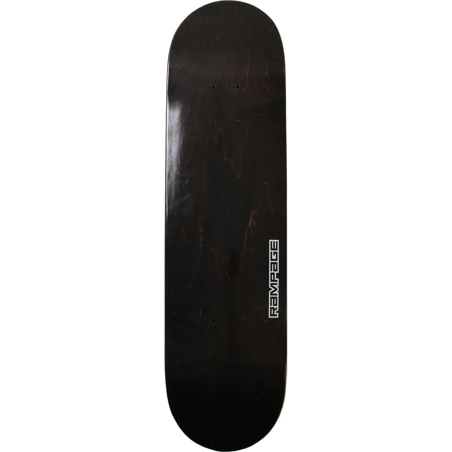 Rampage Stain Premium Skateboard Deck 7.75'' - Black
