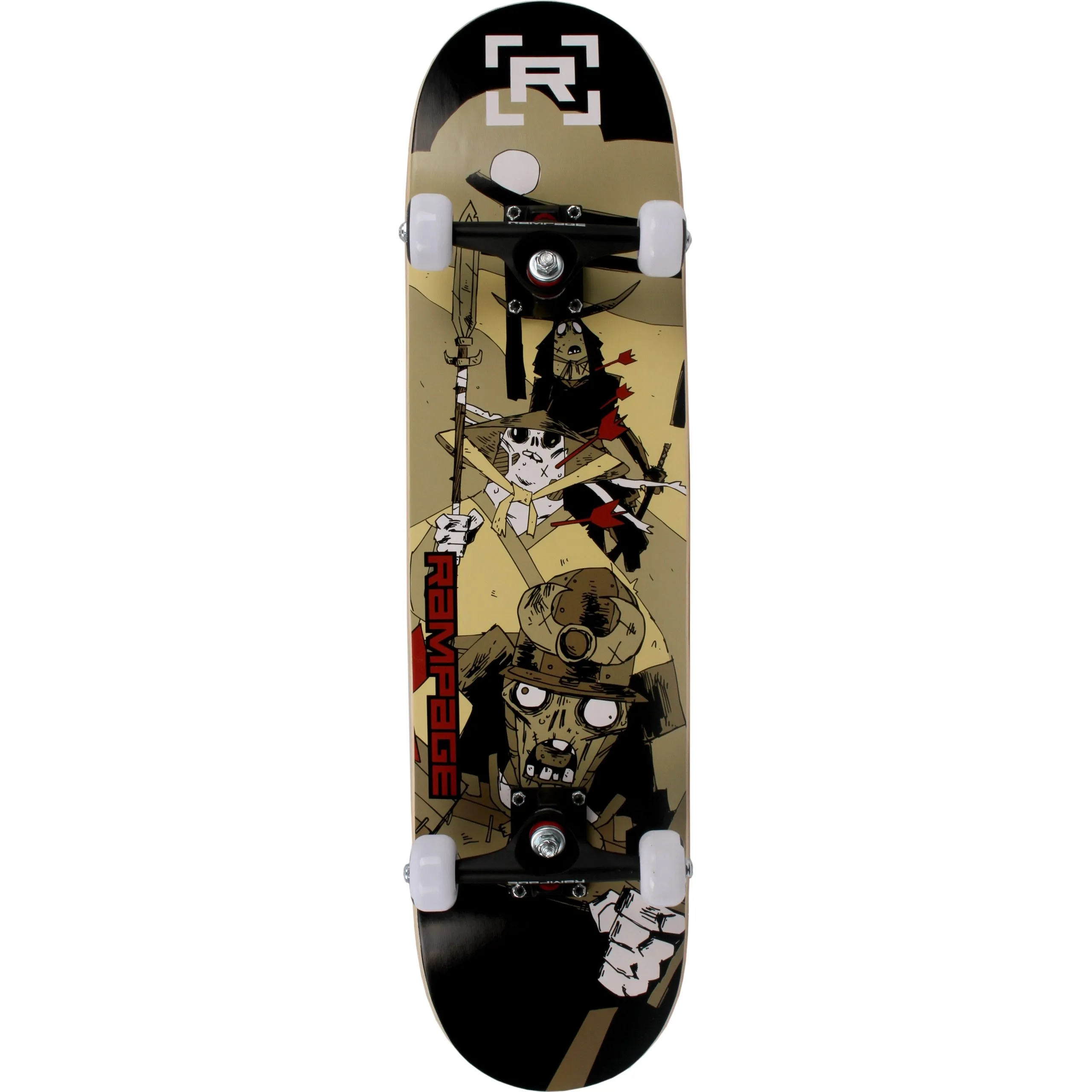 Rampage Zombie Samurai Complete Skateboard - 7.75''