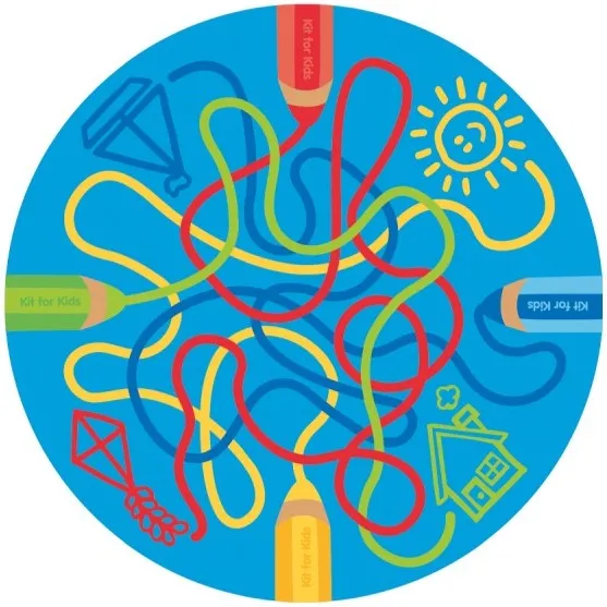 Rainbow™ Colour Tubes 2m Carpet