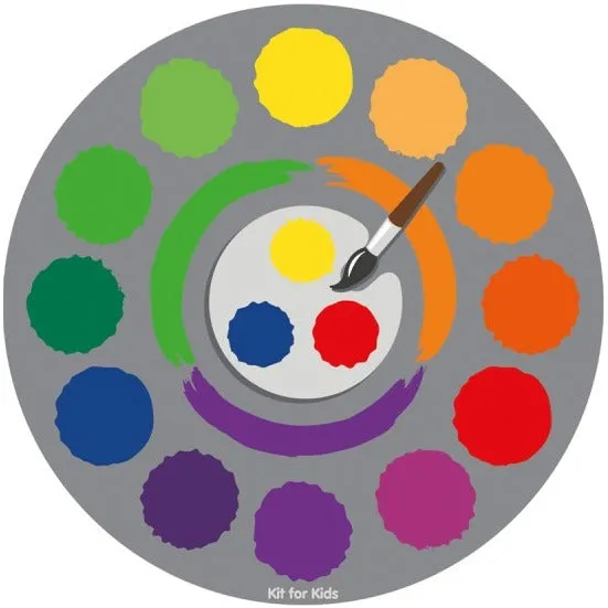 Rainbow™ Colour Wheel 2m Carpet