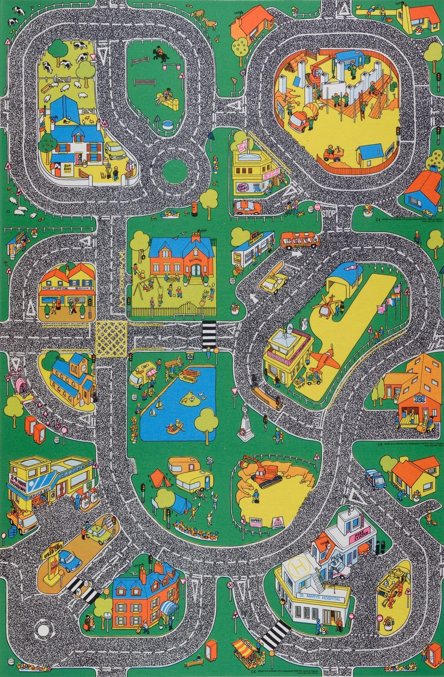 Roadway Playmat