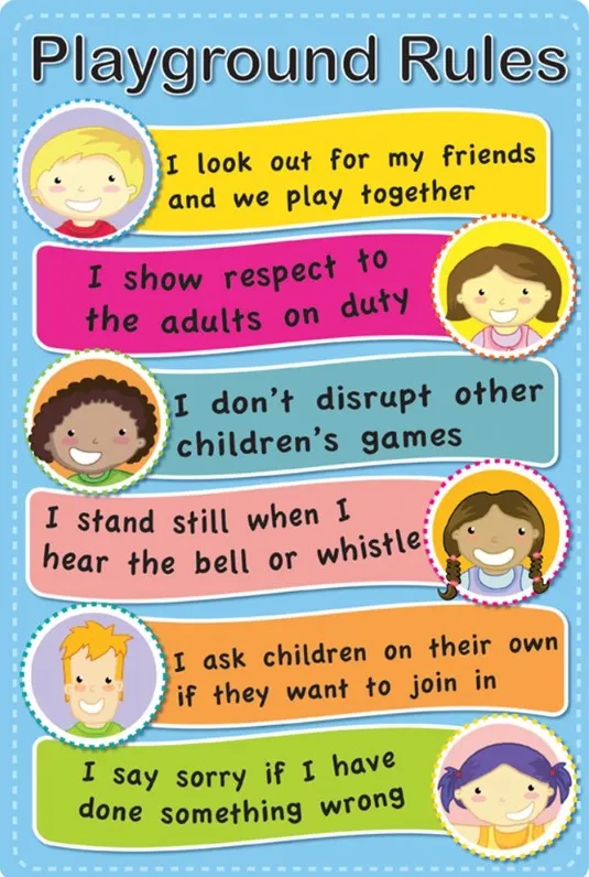 Rules - Faces Outdoor Sign