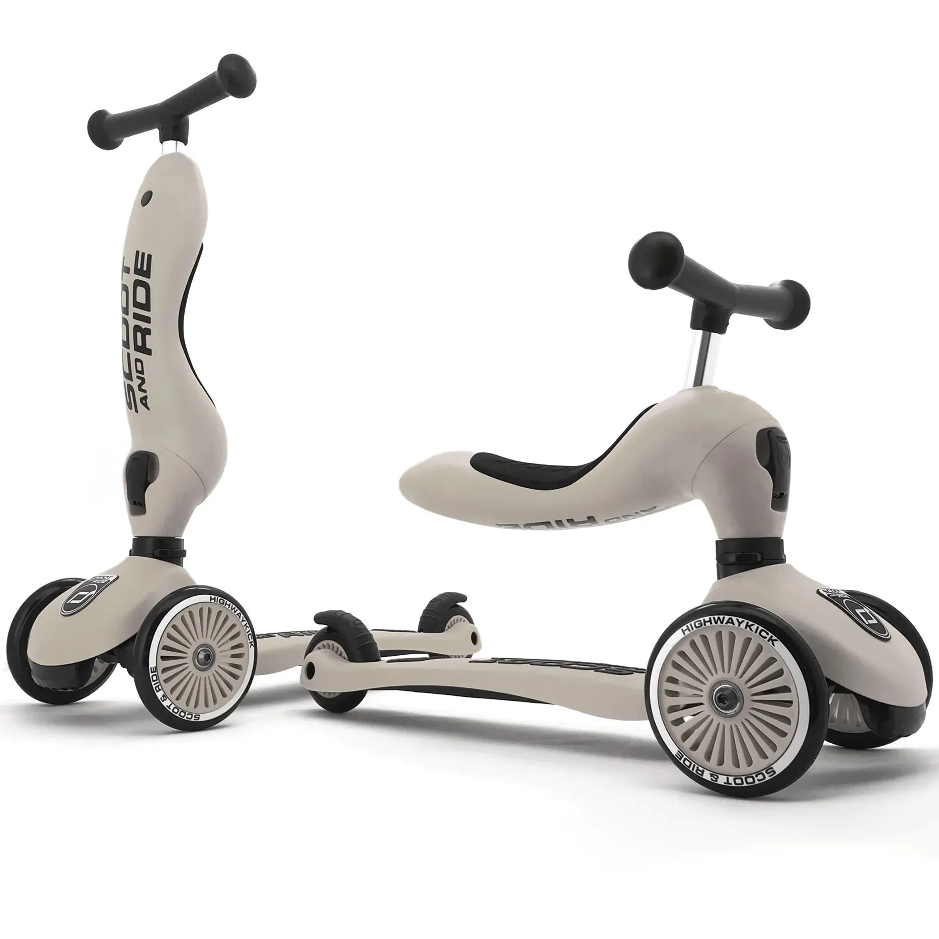 Scoot and Ride Highway Kick 1 Kids Scooter - Ash