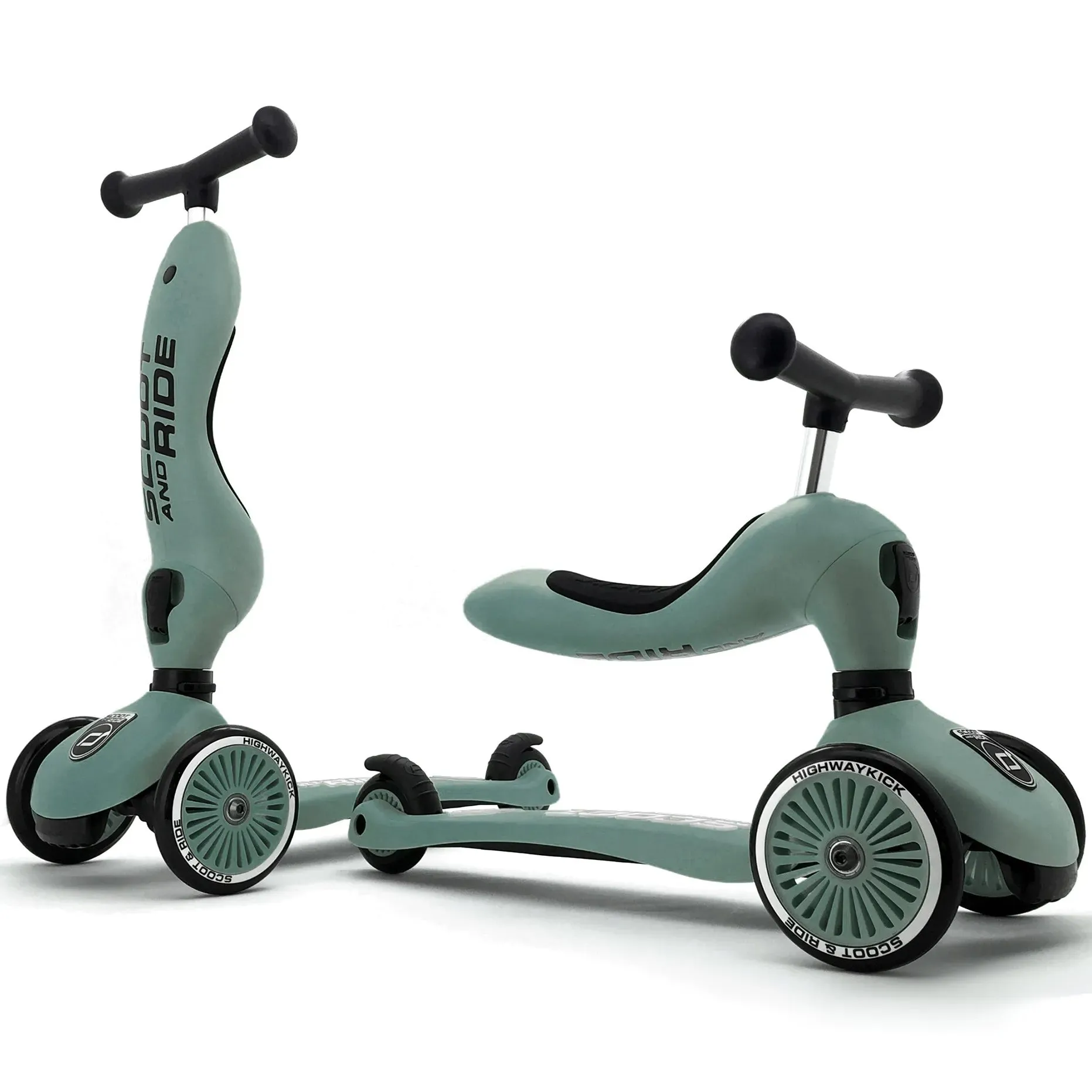 Scoot and Ride Highway Kick 1 Kids Scooter - Forest
