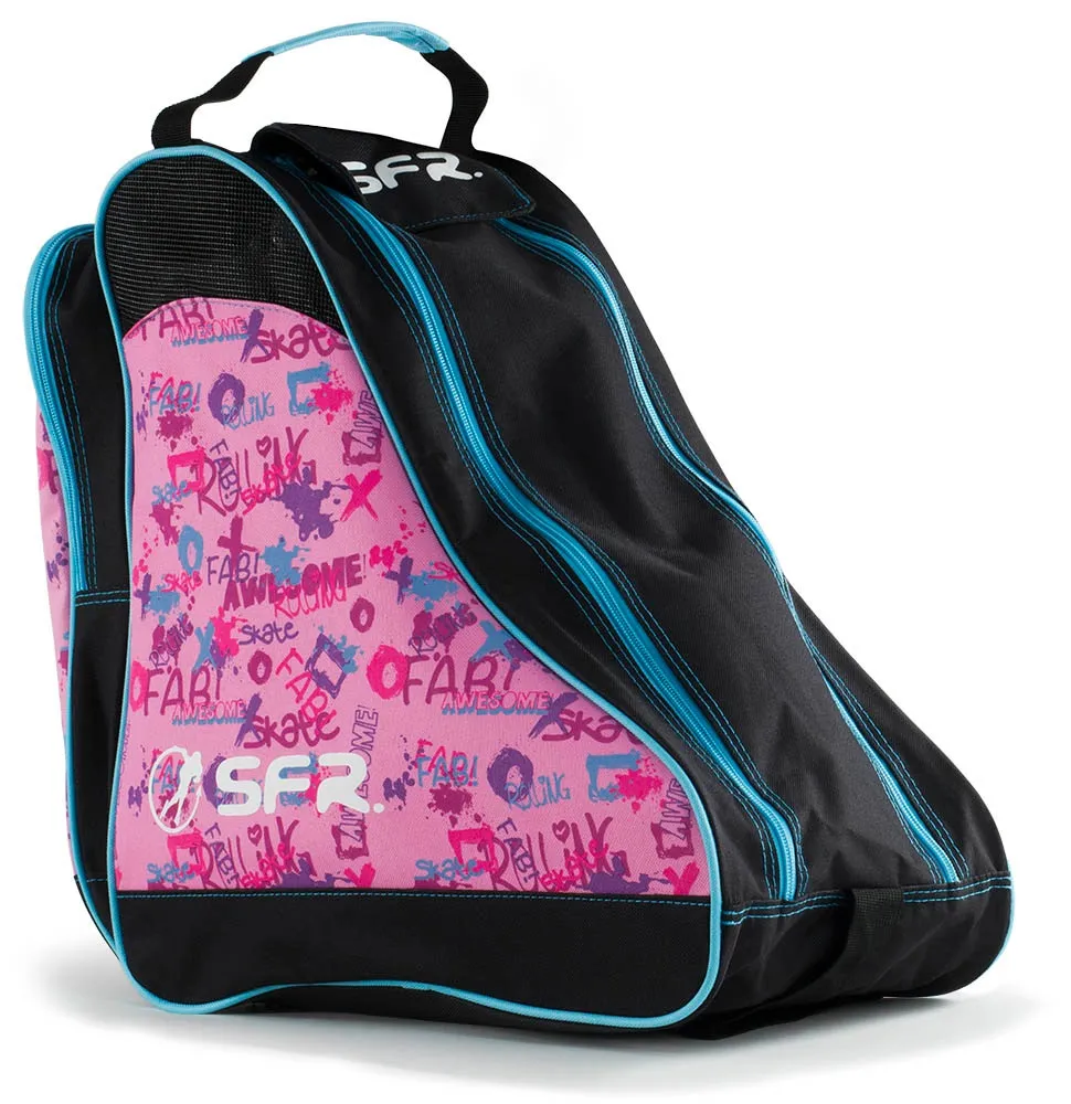 SFR Ice Skate Bag - Designer Pink Graffiti
