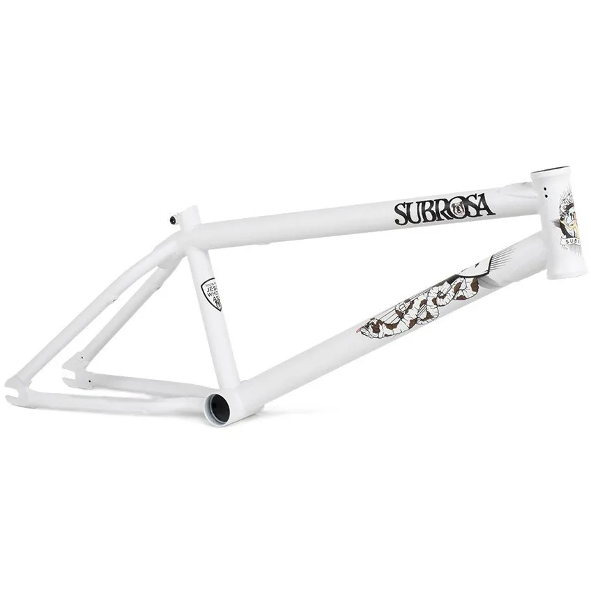Subrosa Wild Child 20.5'' BMX Frame - Matte White
