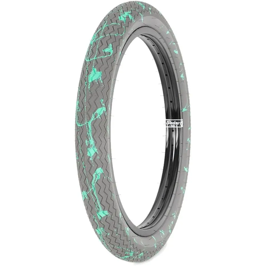 Subrosa Sawtooth BMX Tyre - Teal Drip - 2.35''
