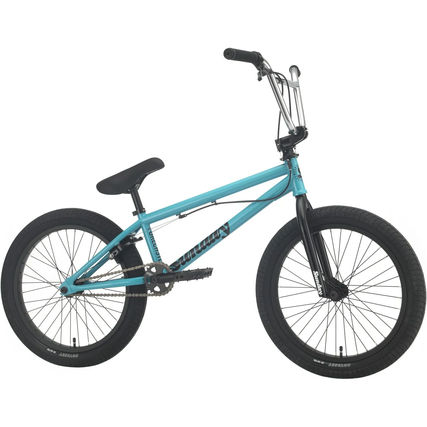 Sunday Forecaster Park 20.5'' 2021 Complete BMX - Gloss Turquoise