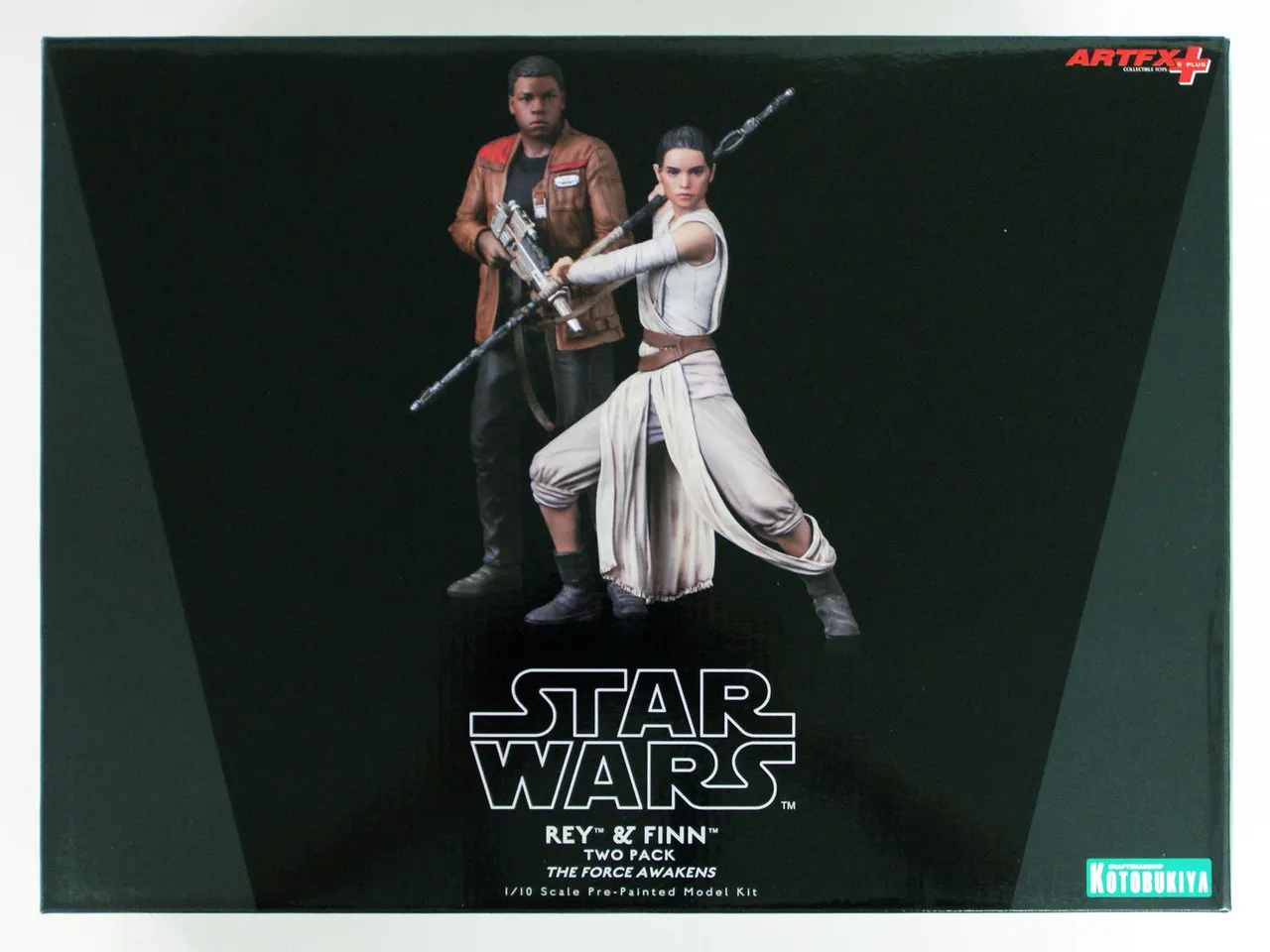 Kotobukiya SW121 ARTFX+ STAR WARS Rey & Finn Set of 2 1/10 Scale Figure