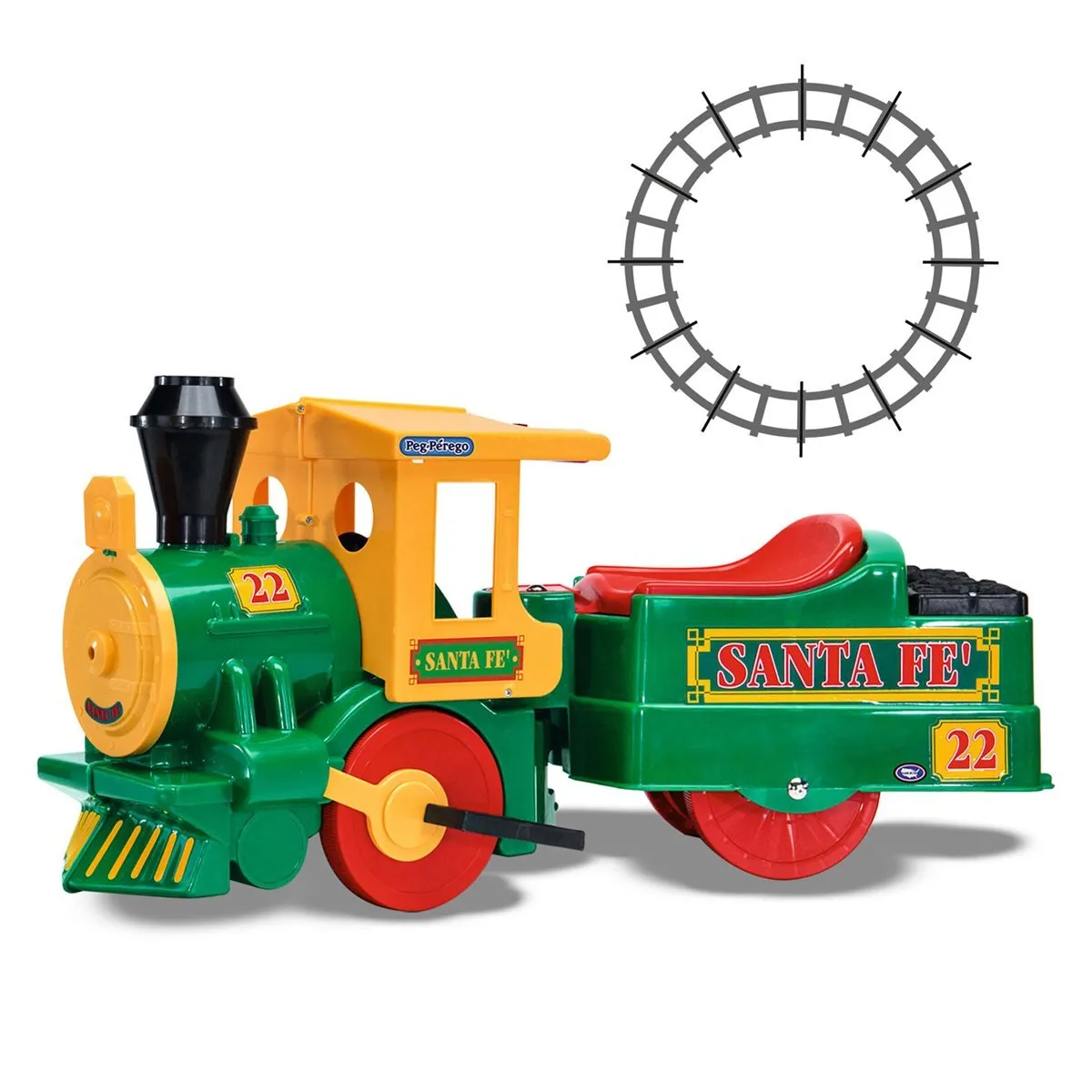 Peg Perego Santa Fe Train Ride-on - 6V