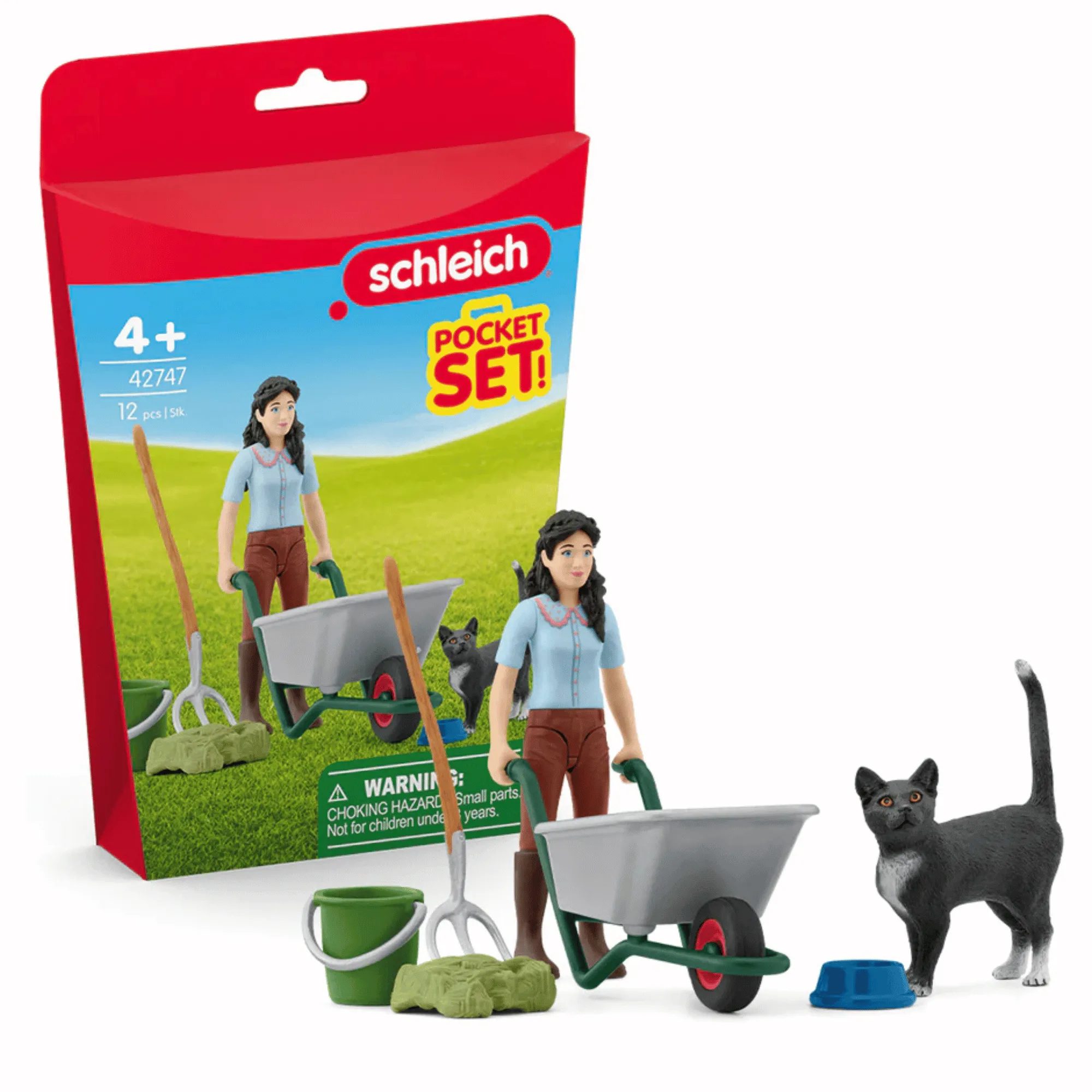 Schleich Mucking & Grooming Playset