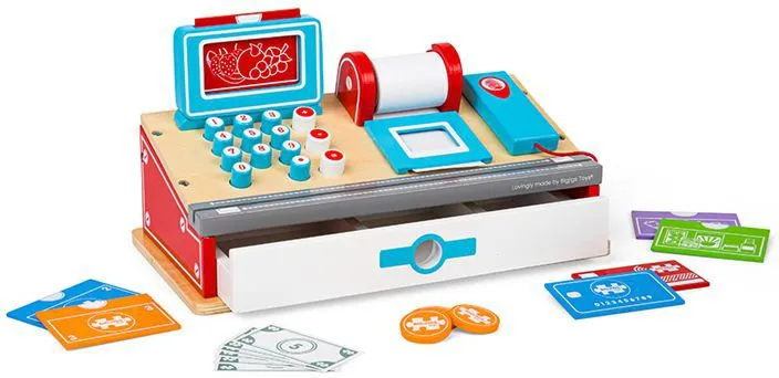 Shop Cash Register With Scanner