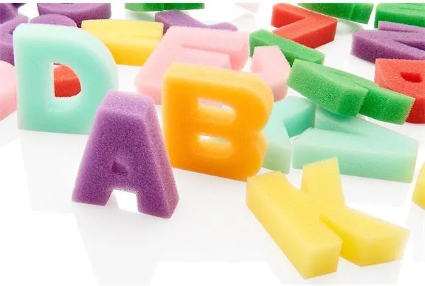 Sponge Alphabet A-Z