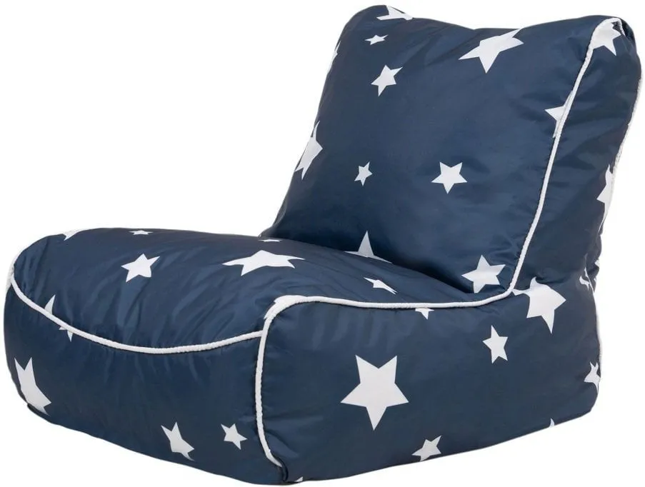 Star Print UV Chair - Bean Bag