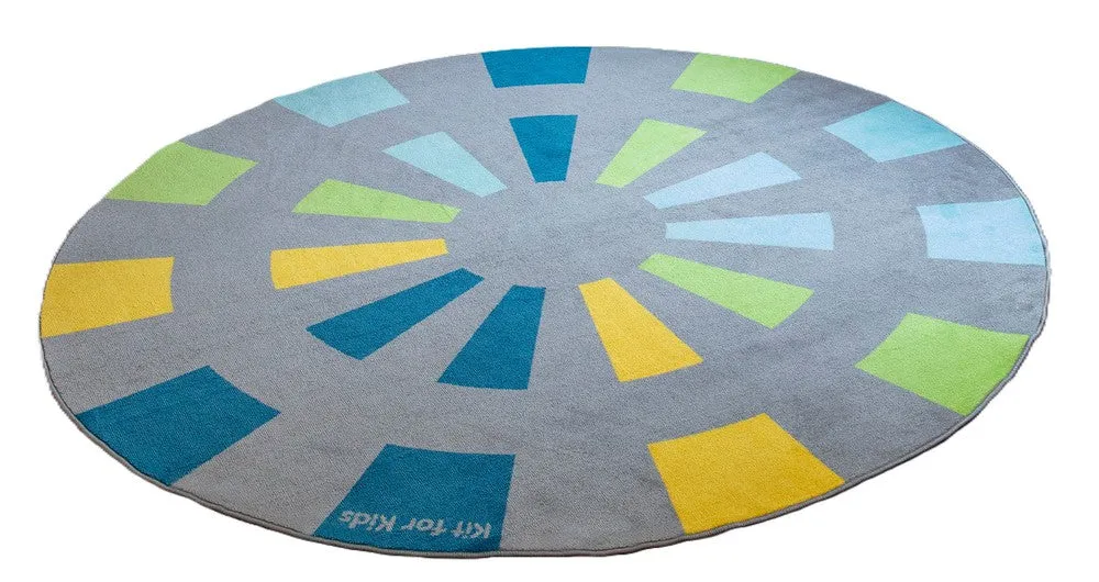 Starburst 2m Circular Carpet