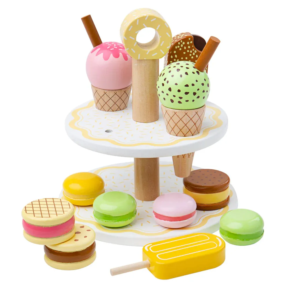 Sweet Treats Wooden Play Food Set