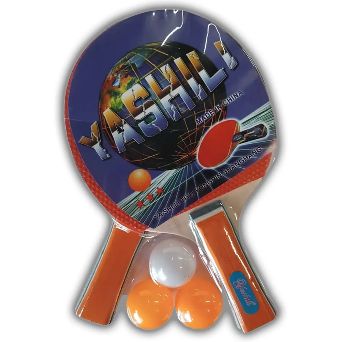 Table Tennis Ping Pong Racket Set - Bats And Balls Set
