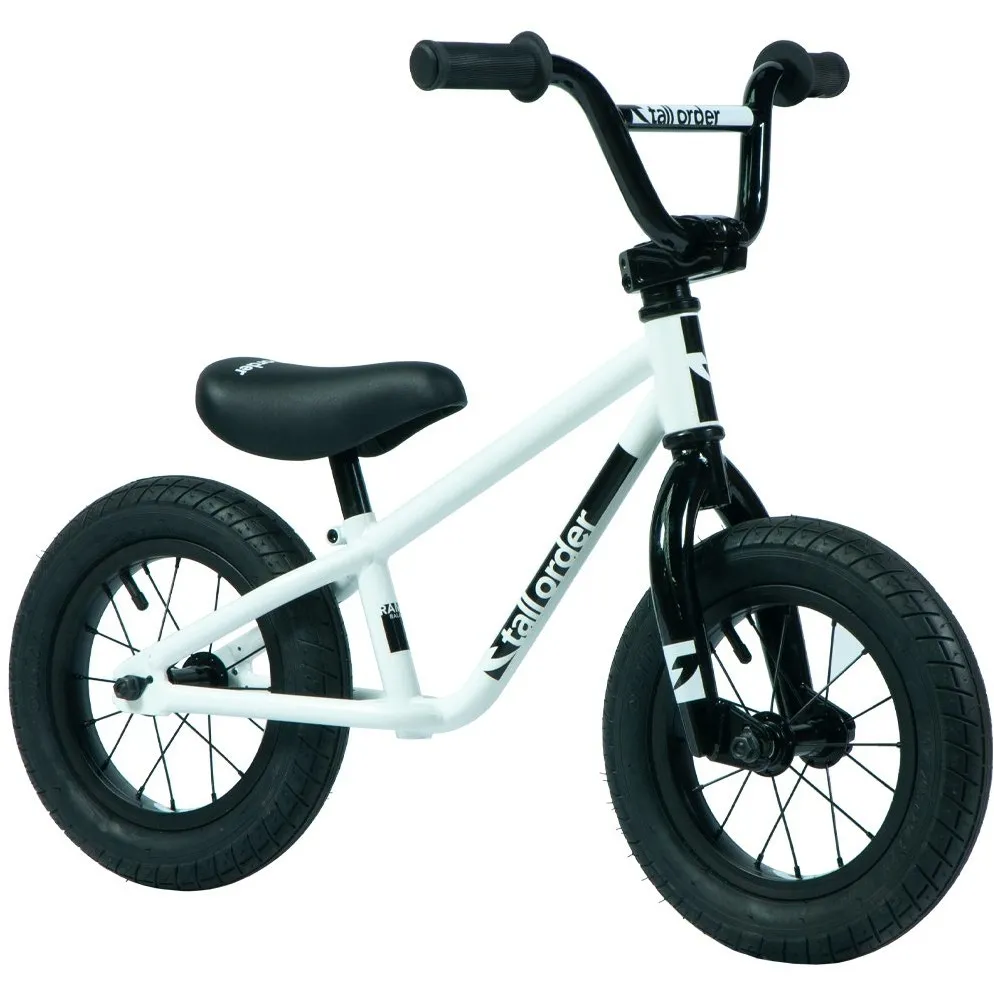 Tall Order Small Order Balance Bike - Gloss White/Black