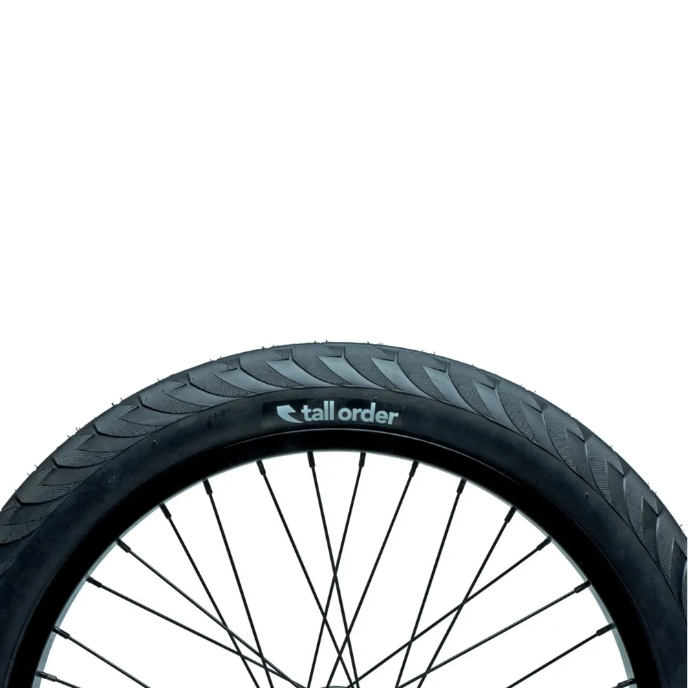 Tall Order Wallride BMX Tyre - Black 2.30''