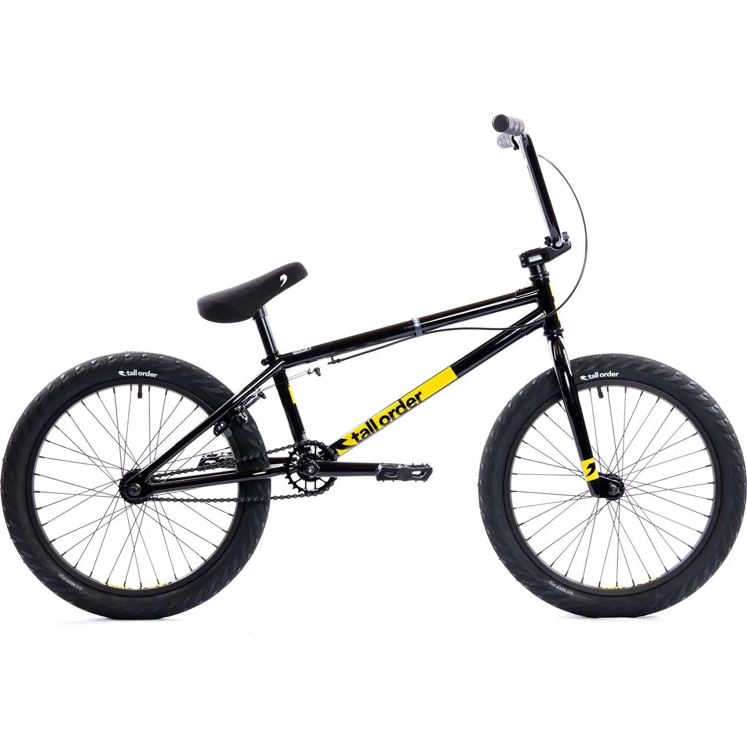 Tall Order 2022 Ramp Large 20" Complete BMX - Gloss Black