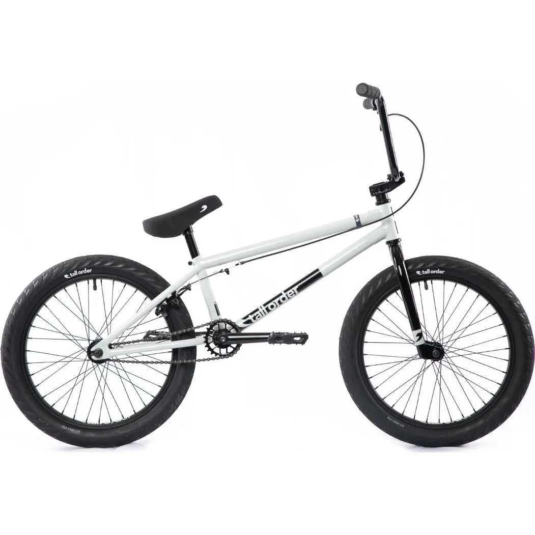 Tall Order 2022 Ramp Large 20" Complete BMX - Gloss Wolf Grey
