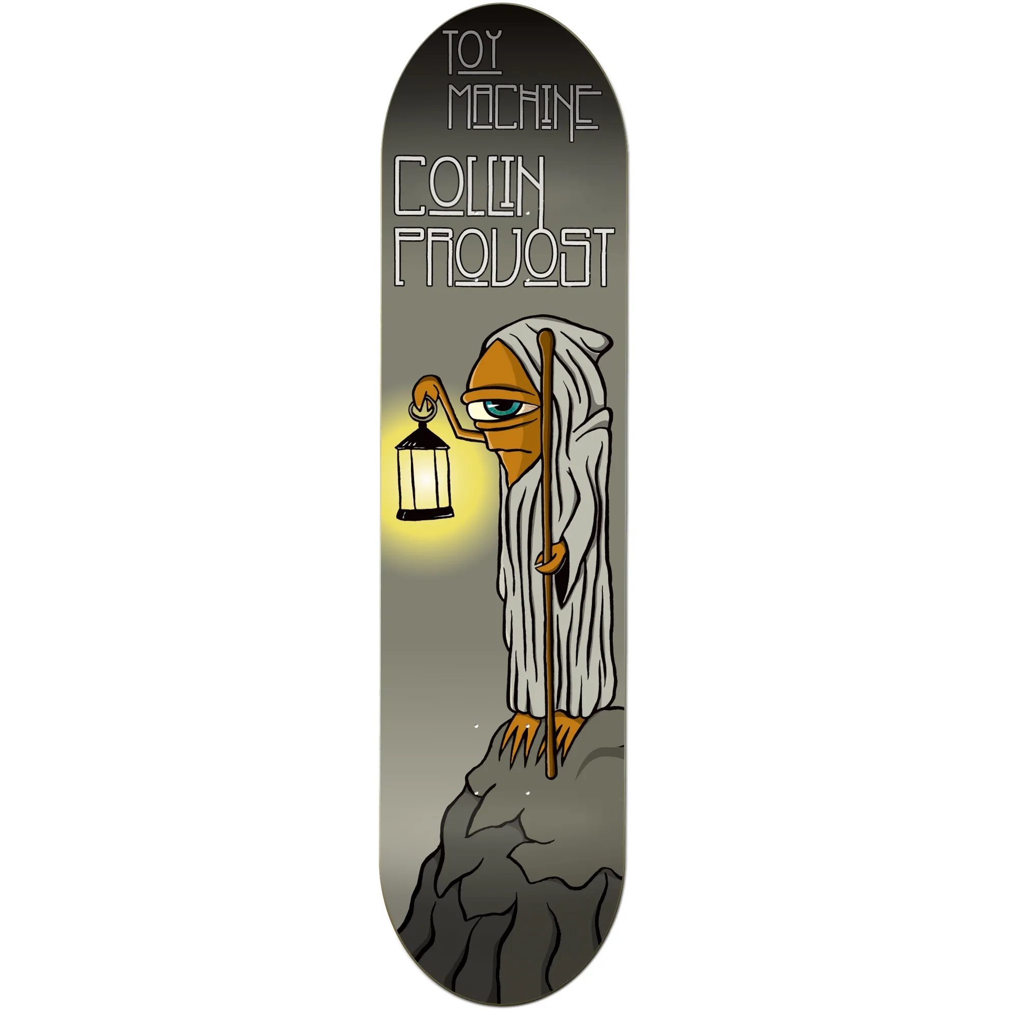 Toy Machine Stairway Skateboard Deck - Provost 8"