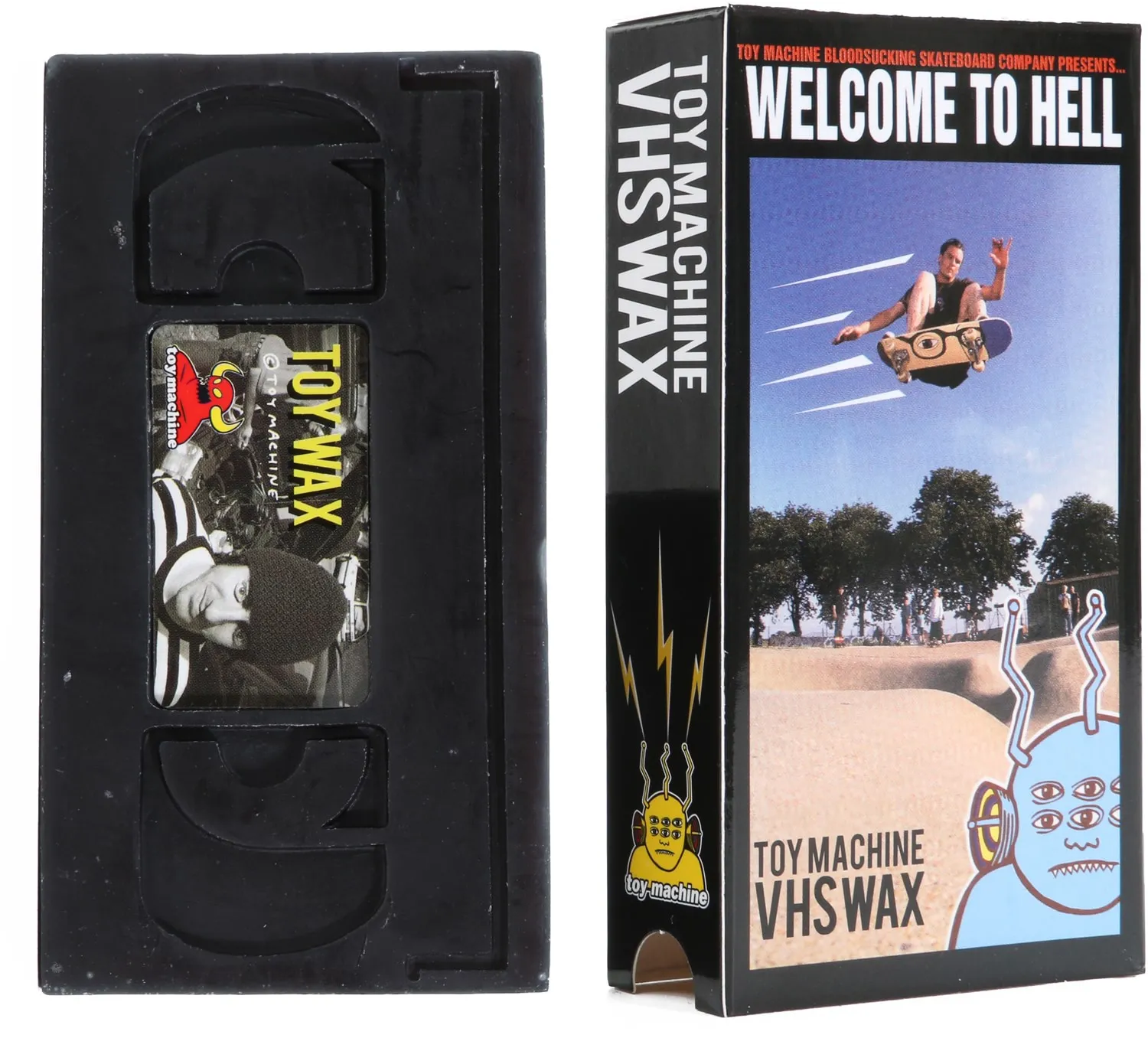 Toy Machine VHS Skateboard Wax - Welcome To Hell