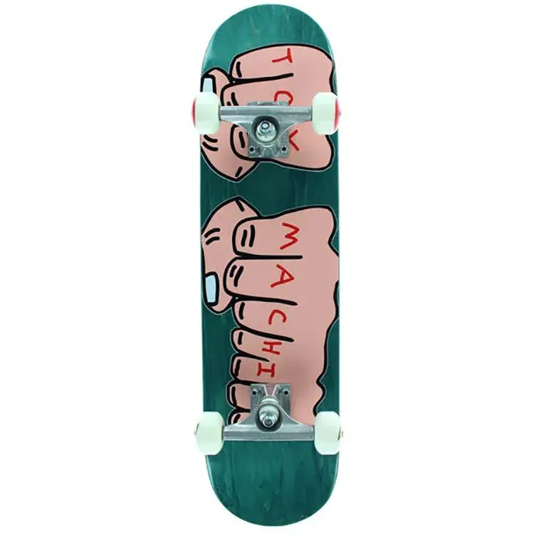 Toy Machine Fists Woodgrain Complete Skateboard 7.75''