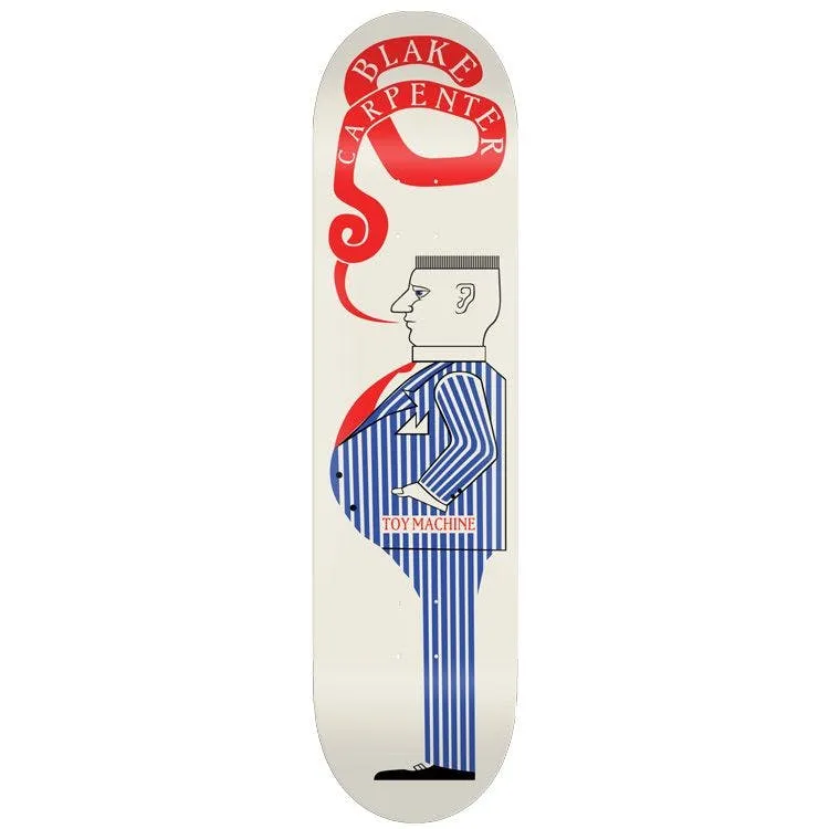Toy Machine Suit Skateboard Deck - Carpenter 8.13''