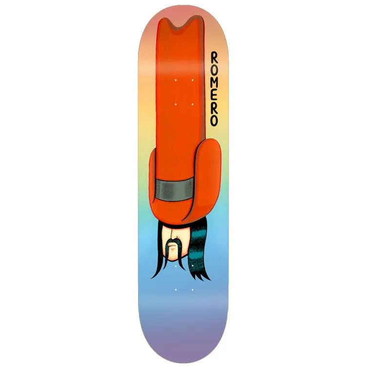 Toy Machine Tall Hat Skateboard Deck - Romero 8''