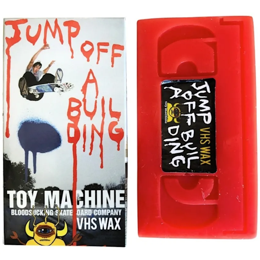 Toy Machine VHS Skateboard Wax - Jump Off A Building