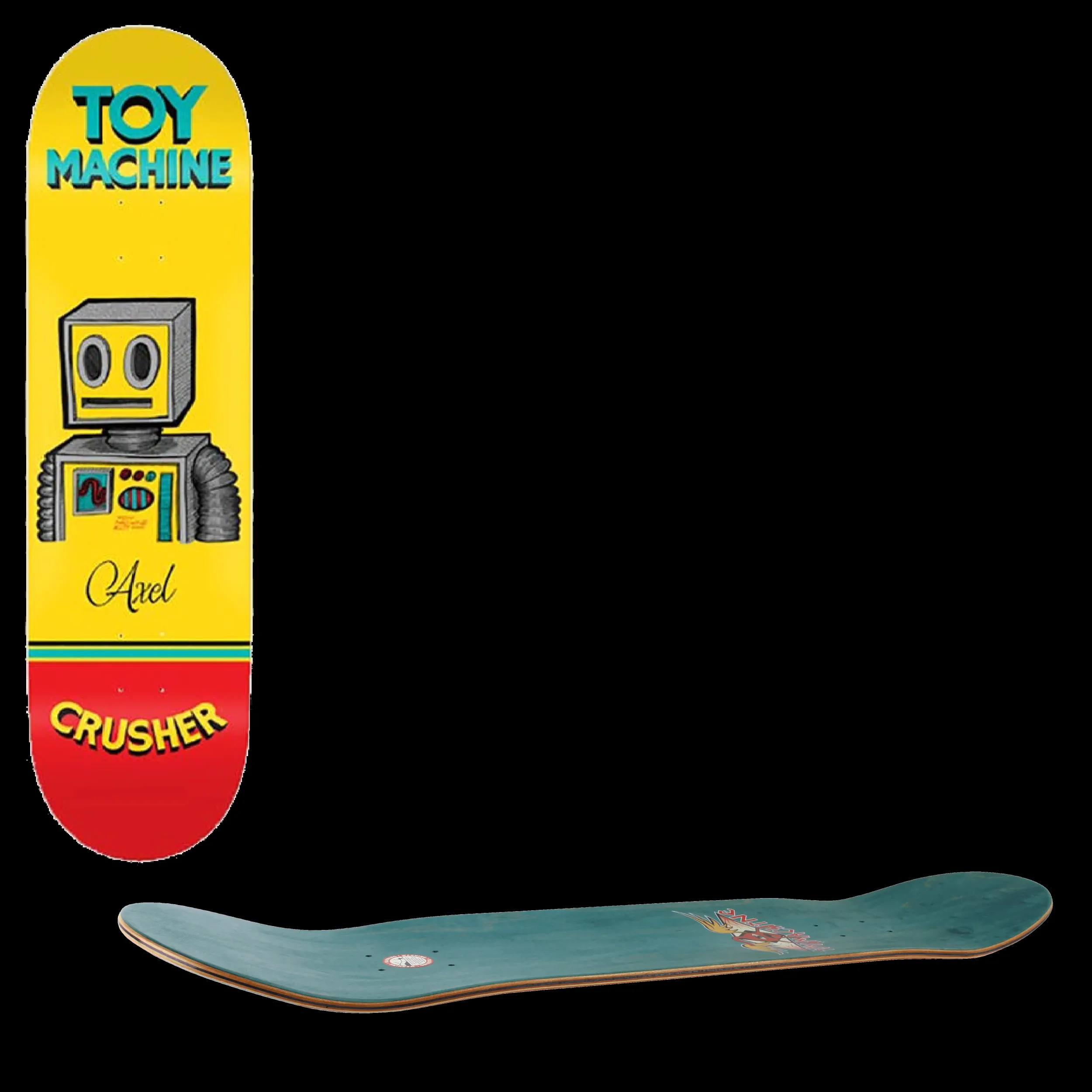 Toy Machine Pen 'N' Ink Skateboard Deck - Axle 8''